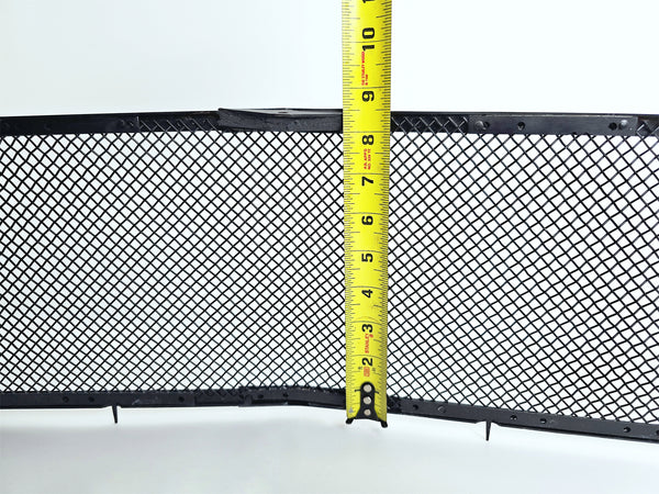 Clearance Front Grille Screen '71-'74 | AMC AMX unit #4 (Black Mesh)