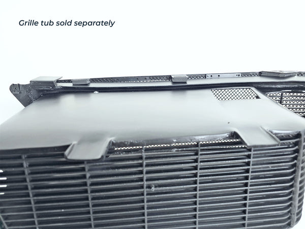 Clearance Front Grille Screen '71-'74 | AMC AMX unit #4 (Black Mesh)