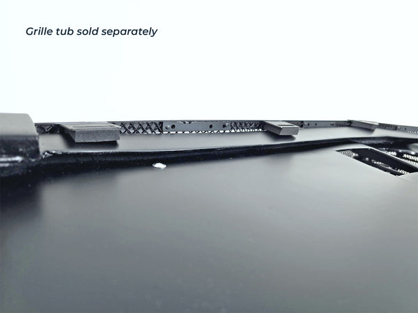 Clearance Front Grille Screen '71-'74 | AMC AMX unit #4 (Black Mesh)