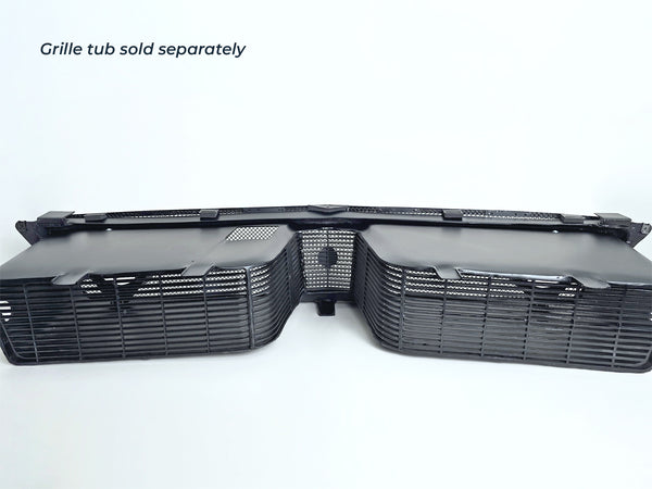 Clearance Front Grille Screen '71-'74 | AMC AMX unit #4 (Black Mesh)