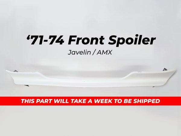 Front Spoiler | '71 - '74 AMC AMX