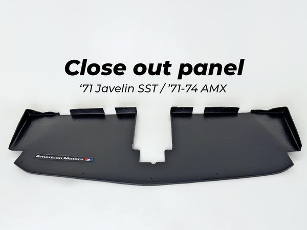 Grille Close-out Panel Cover | '71 - '74 AMC Javelin / AMX