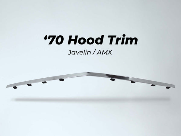 Hood Trim Molding Stainless Steel | '70 AMC Javelin / AMX