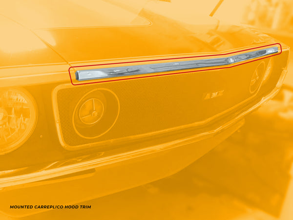 Hood Trim Molding Stainless Steel | '71 - '74 AMC Javelin / AMX