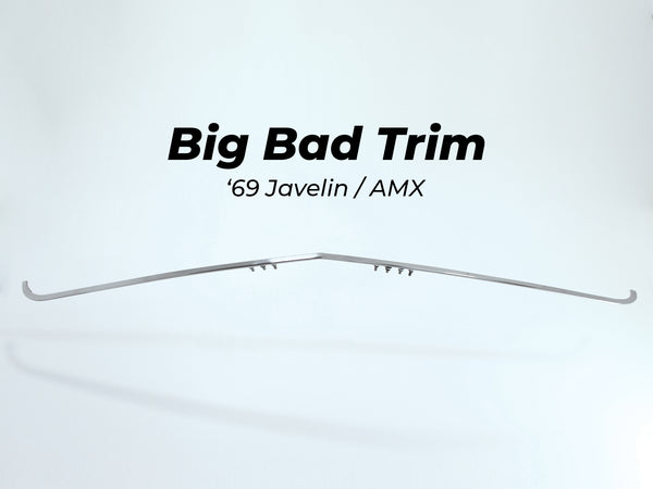 Big Bad Bumper Trim Stainless Steel | '69 Javelin / AMX