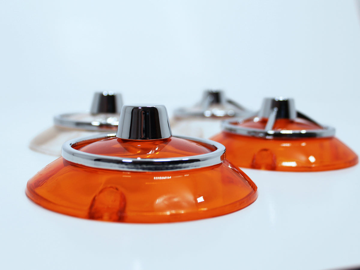 Front Turn Signal Lenses | 3-Spoke Star | '68-'69 Javelin, '68-'74 AMX ...